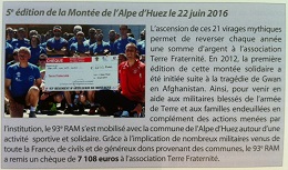 Soldats de Montagne de janvier 2017 revient sur la Montée de l’Alpe d’Huez du 93ème RAM