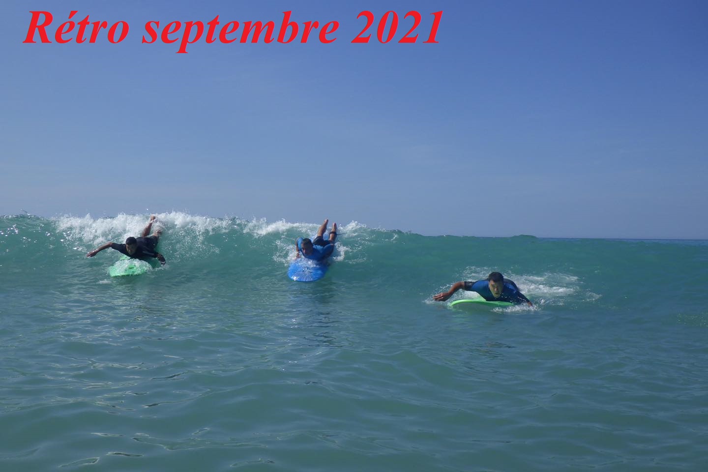 Rétrospective 2021 – SEPTEMBRE – le stage mer et blessure (SMB)