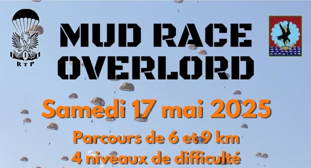 Mud Race Overlord du 1er RTP (17 mai 2025 à partir de 9h00)