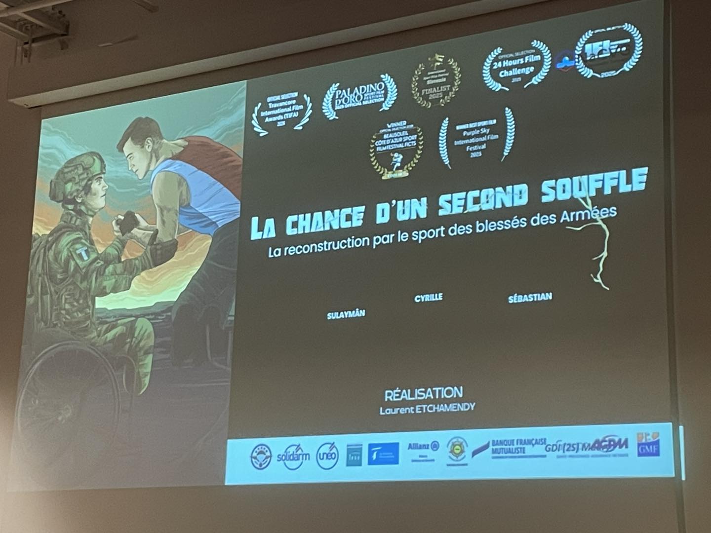 Projection du film La Chance d’un second souffle à Balard (20 juin 2025)
