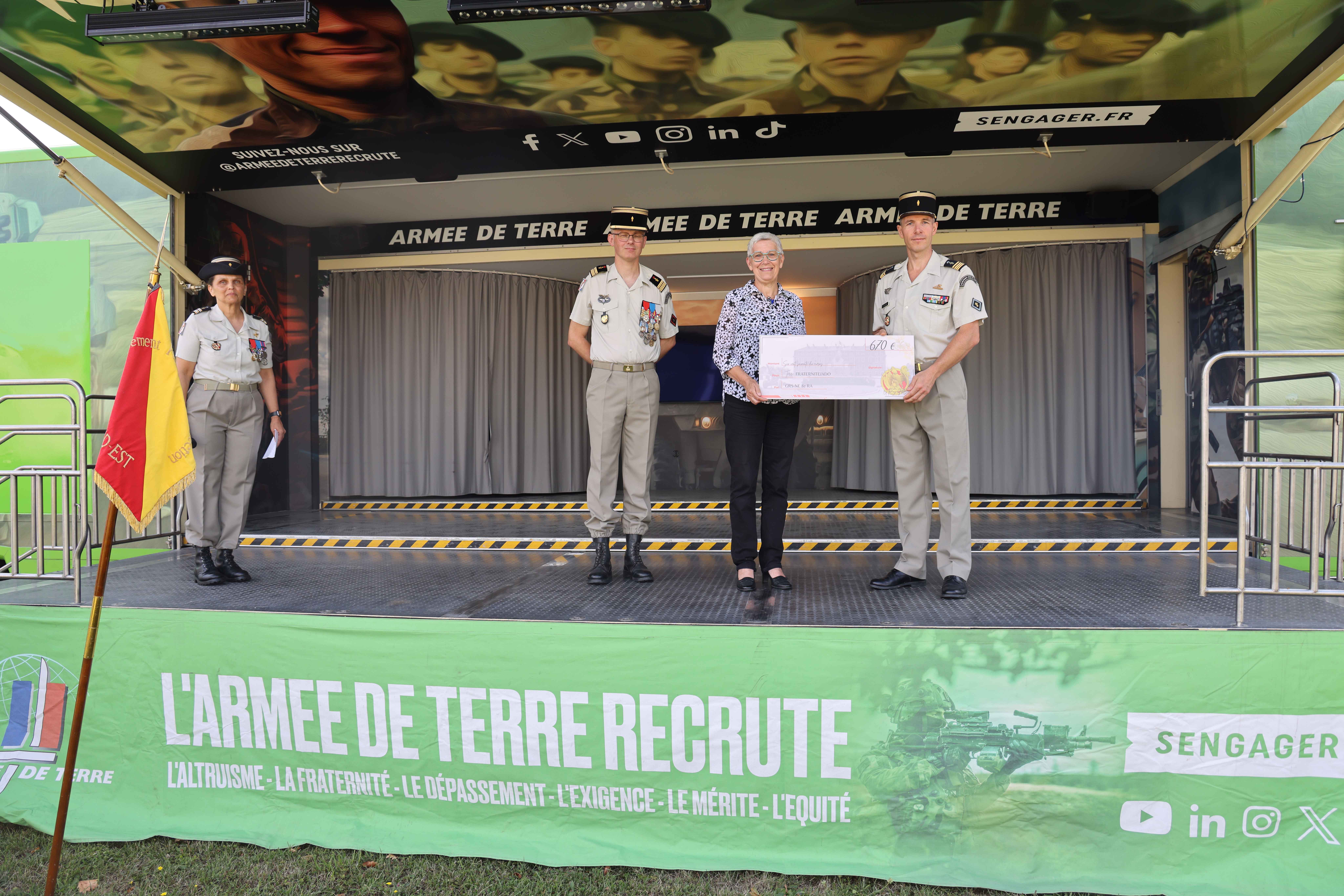 Merci au Groupement de recrutement et de sélection de Nancy (25 juillet 2025)