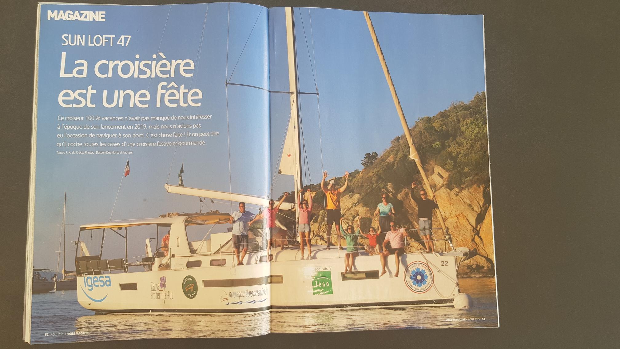 Clin d’œil au Dryade de La Voile pour se reconstruire (août 2025)