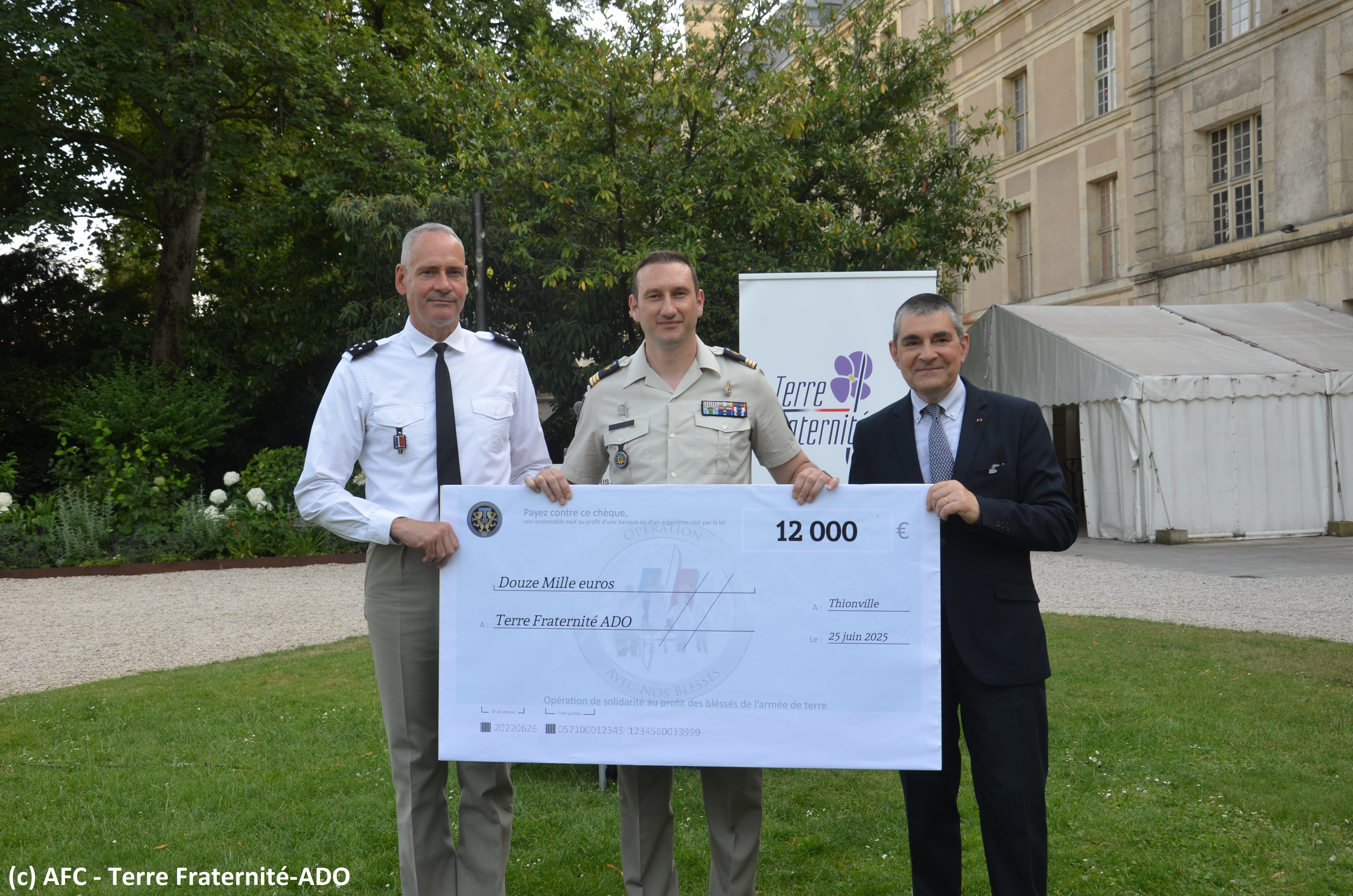 Merci au 40e régiment de transmissions de Thionville (25 juillet 2025)