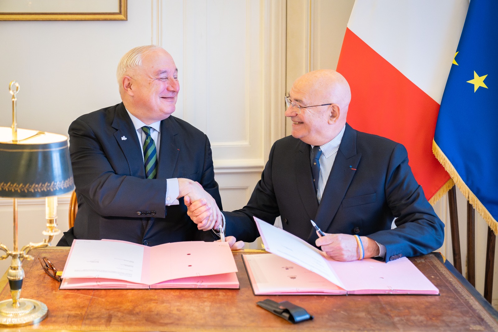 Signature d’une convention avec Arquus pour le dîner Vulnerati (retour sur mai 2025)