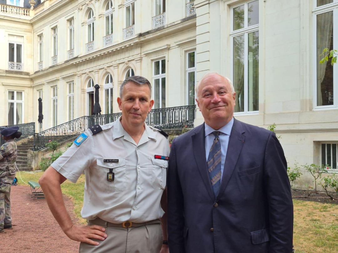 Notre délégué général à Tours pour les « apéritifs musicaux » (retour sur le 29 août 2025)
