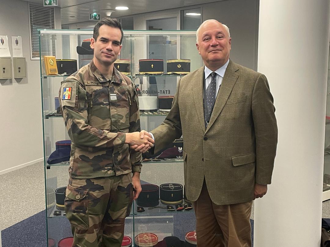 Merci au chef d’escadrons Laurent (octobre 2025)