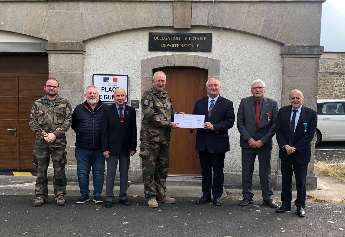 Merci à la délégation militaire départementale de la Creuse (13 octobre 2025)