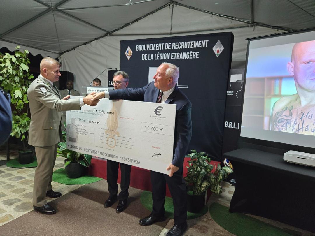 Un grand merci au lieutenant-colonel Dieulangard (19 septembre 2025)