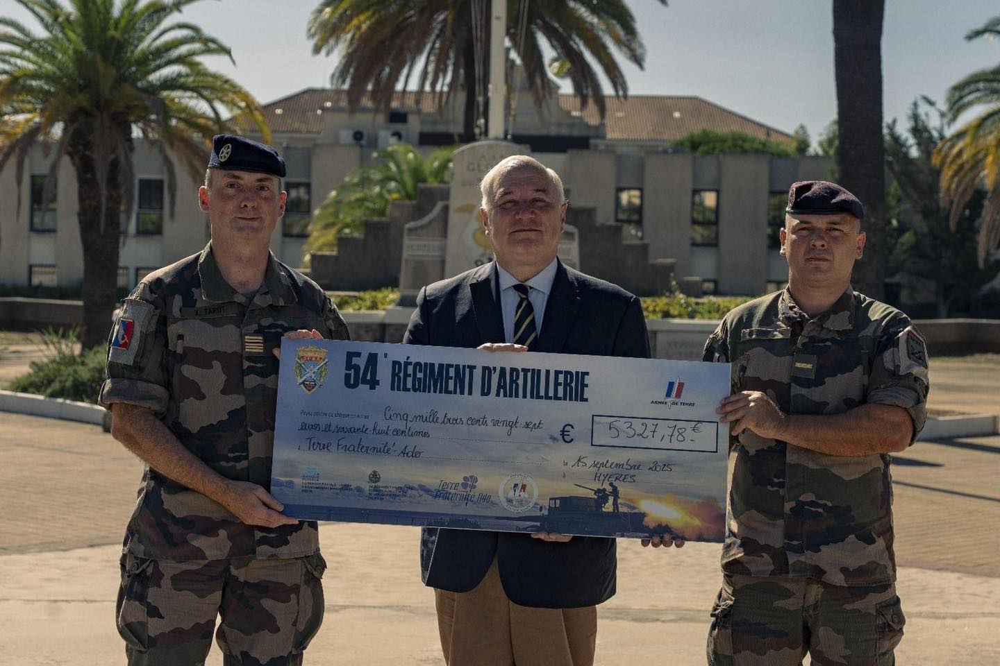 Un grand merci au 54e régiment d’artillerie (15 septembre 2025)