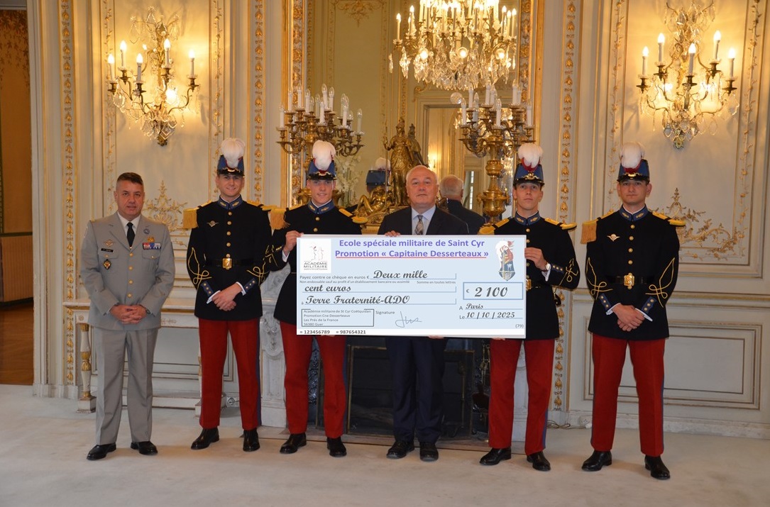 Un grand merci au choeur de le promotion Desserteaux (10 octobre 2025)