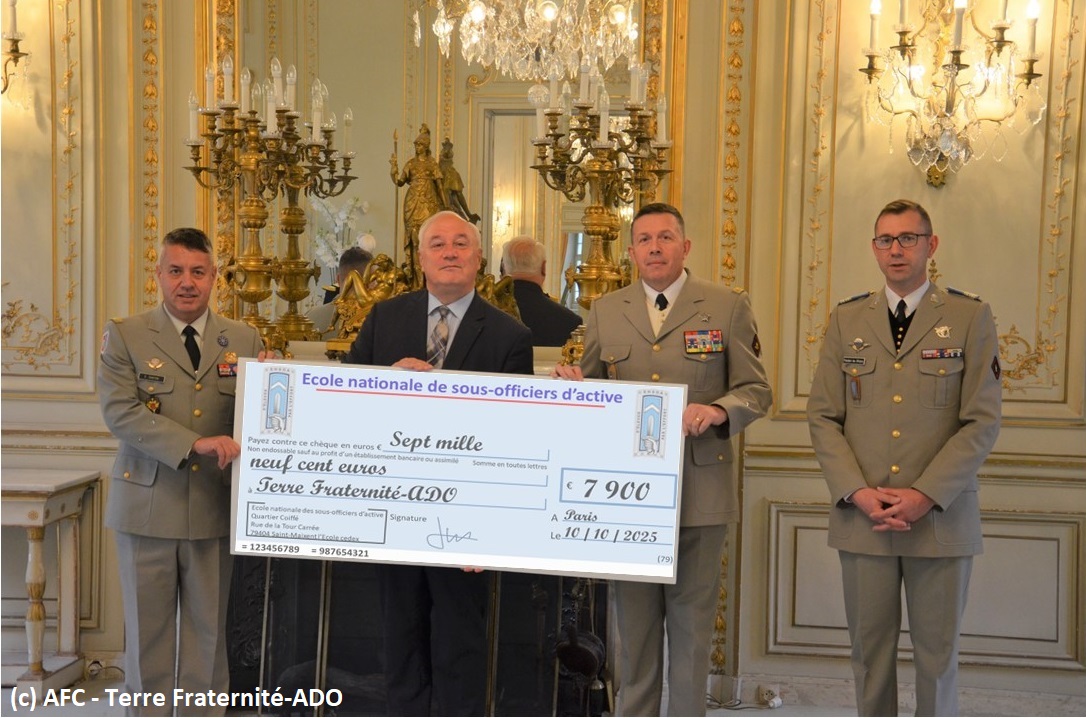 Merci à l’Ecole nationale des sous-officiers d’active (10 octobre 2025)