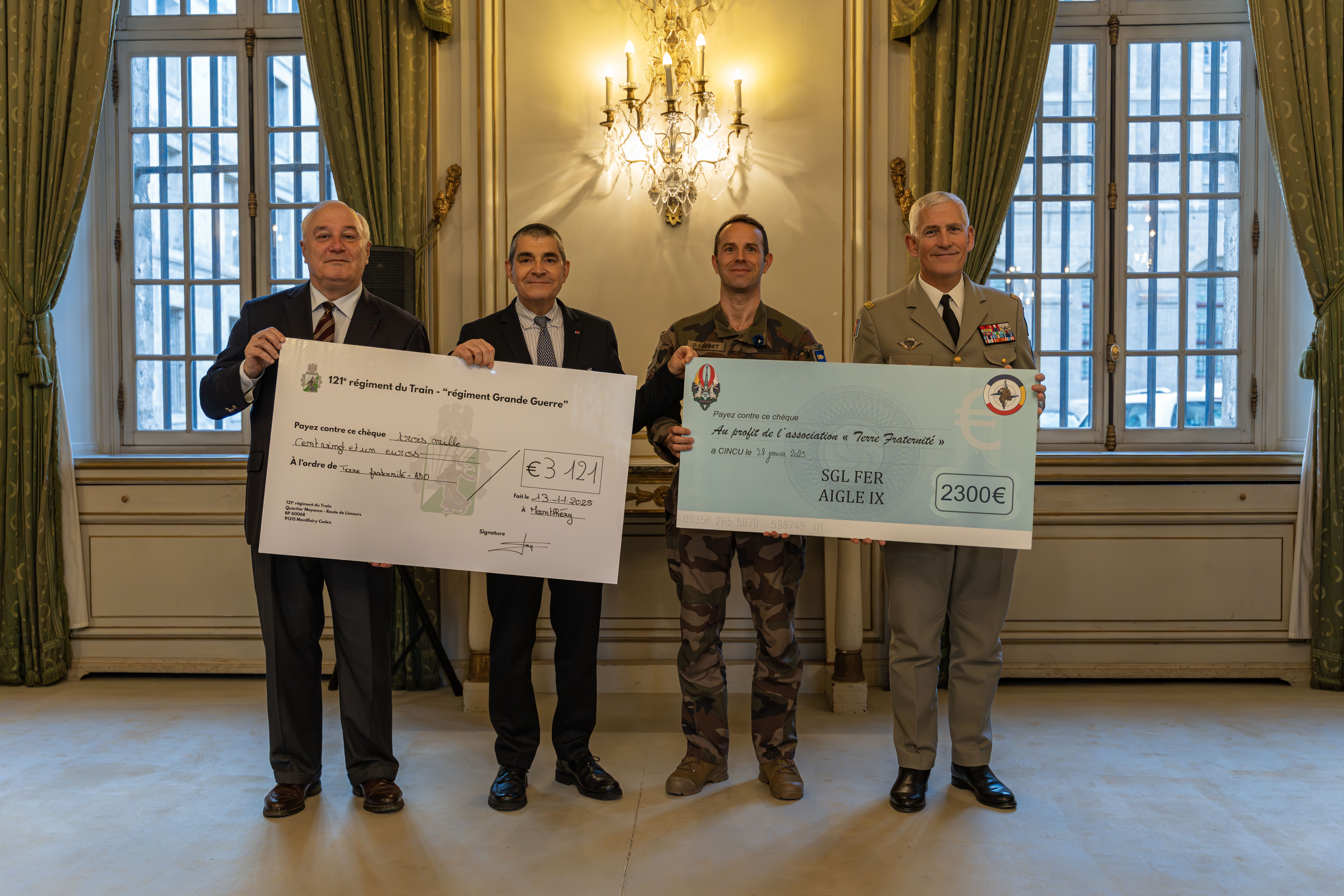 Un grand merci au 121e Régiment du train de Montlhéry (13 novembre 2025)