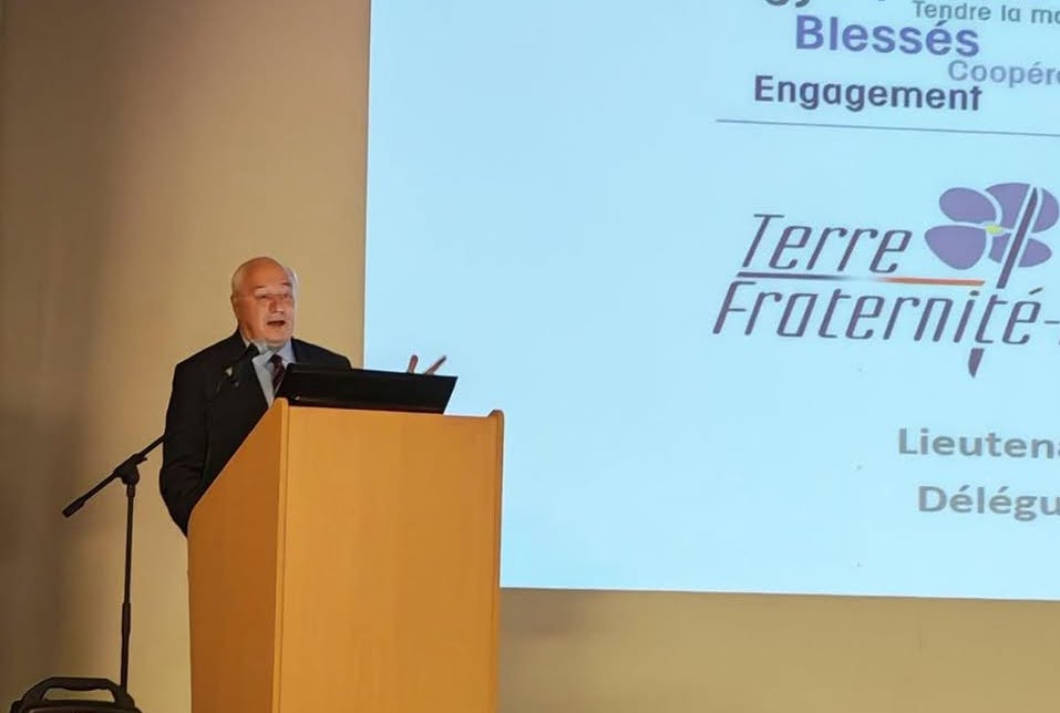 Terre Fraternité-ADO aux Journées des présidents des officiers (5 novembre 2025)