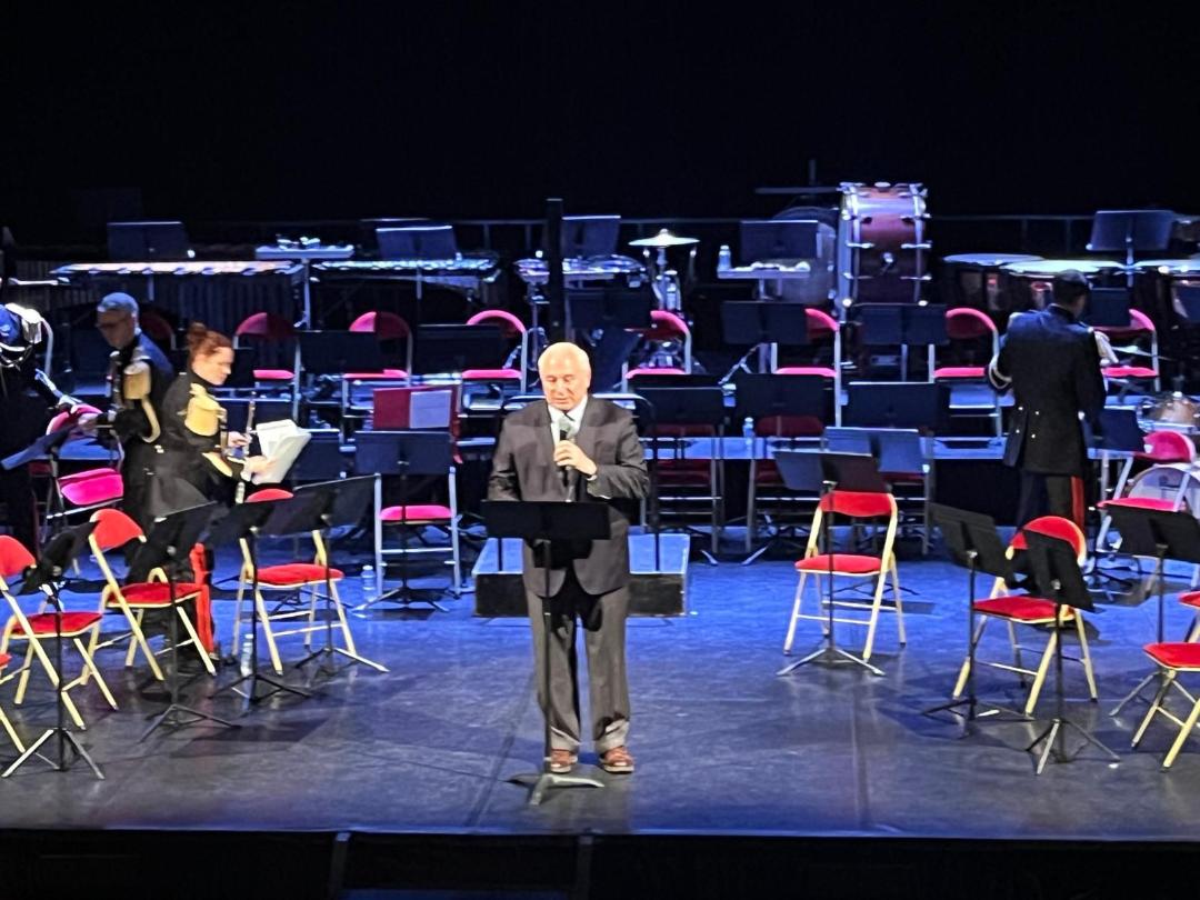 Notre délégué général au concert de Saint Quentin (14 novembre 2025)