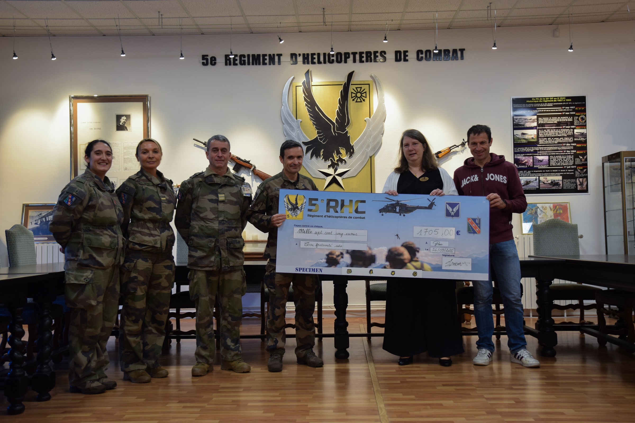 Un grand merci au 5e régiment d’hélicoptères de combat ! (retour sur le 26 septembre 2025)