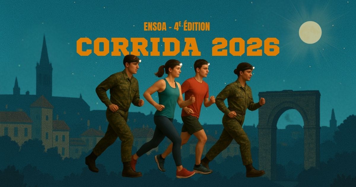 La corrida de l&rsquo;ENSOA (30 janvier 2026 – 19h00)