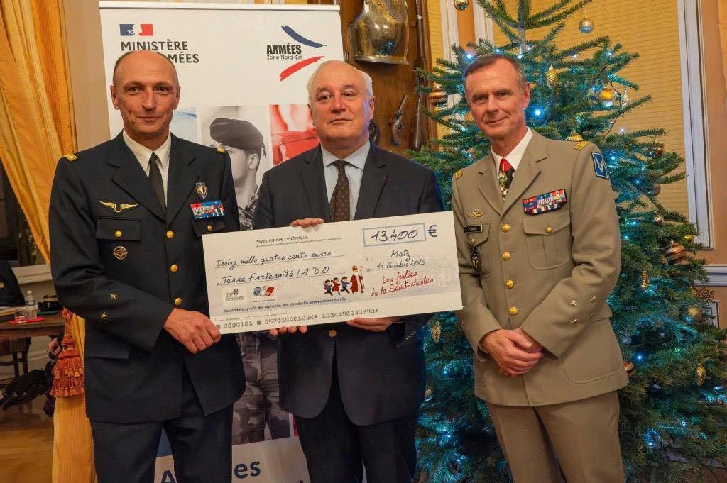 Remise de chèque de la Zone de Défense Est (retour sur le 11 décembre 2025)