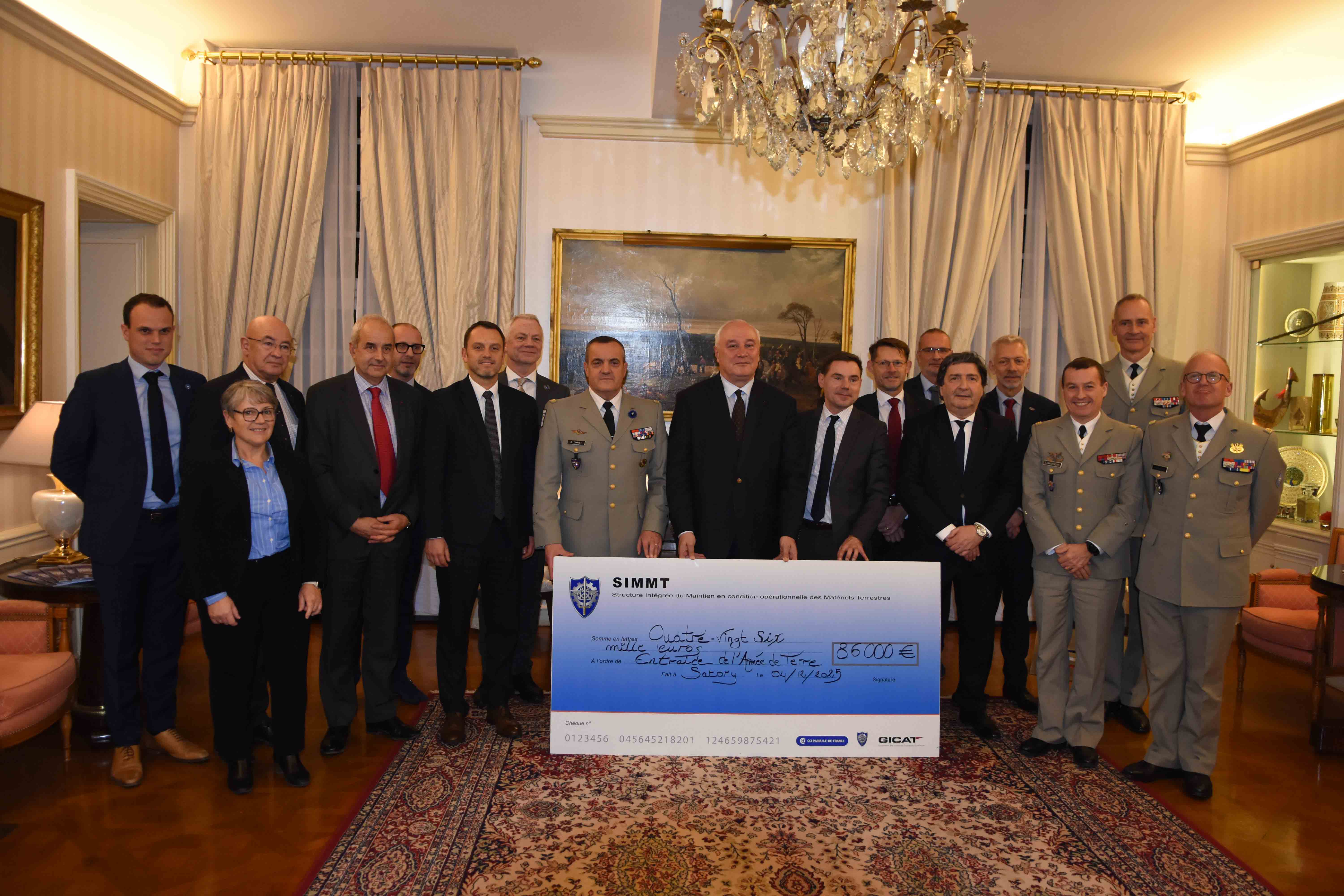 Remise des dons du Forum des Entreprises de Défense (retour sur décembre 2025)