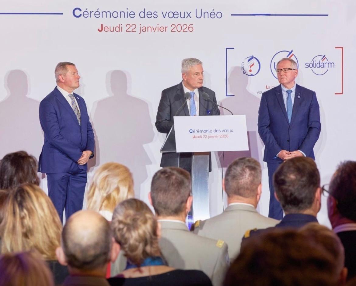 Participation aux voeux d&rsquo;Uneo (24 janvier 2026)