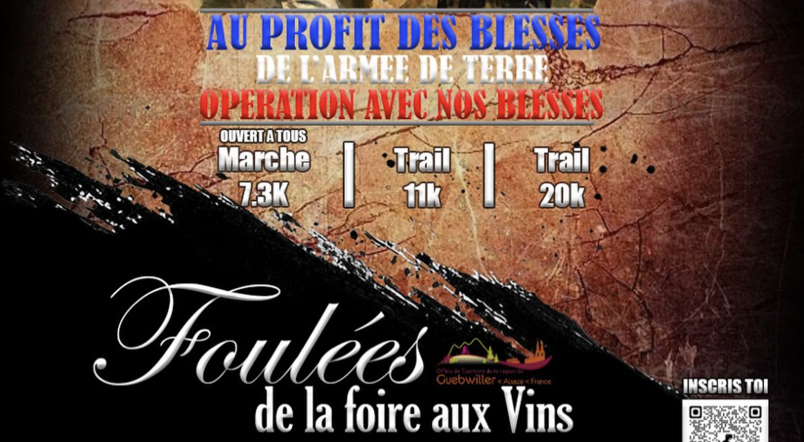 Foulées de la foire aux vins de Guebwiller (14 mai à partir de 7h00)