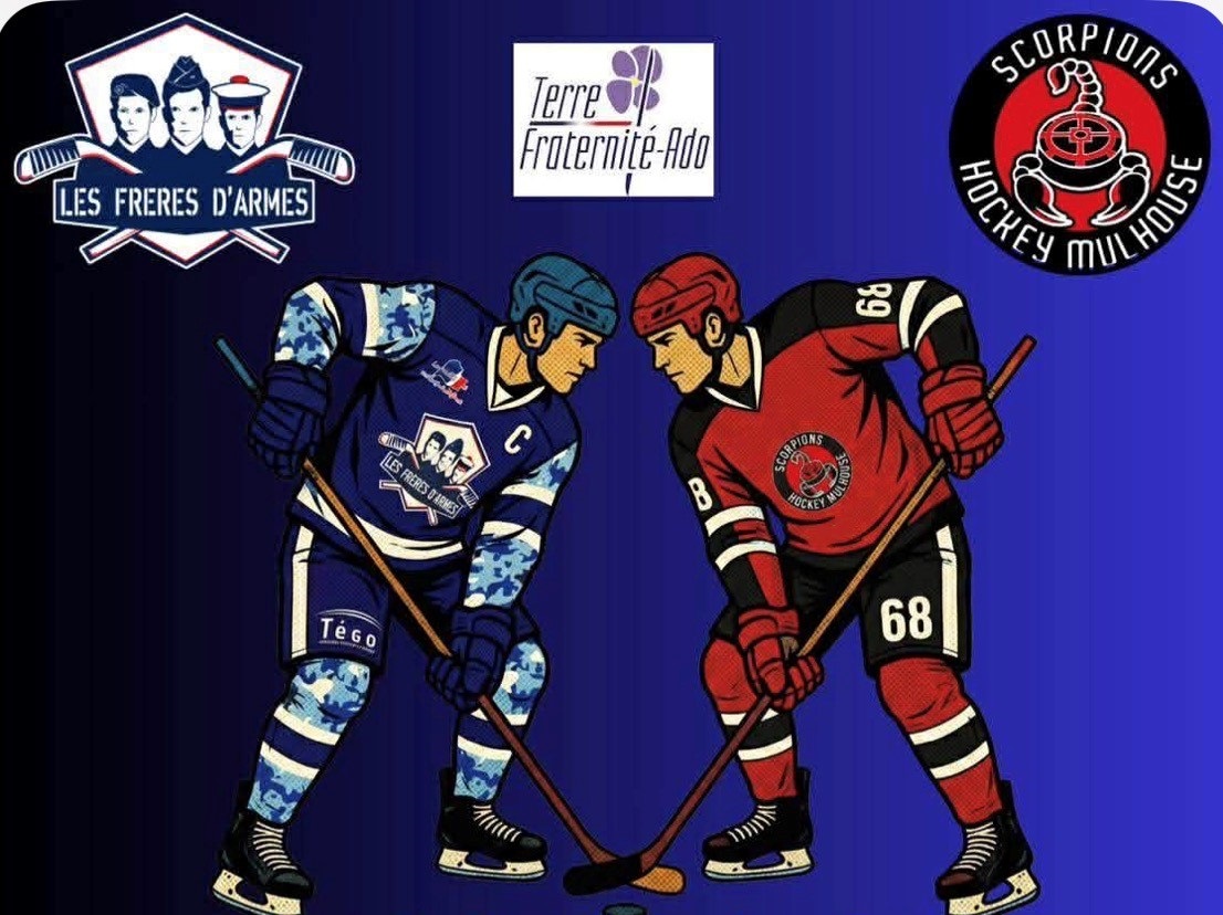 Match de hockey entre les Frères d&rsquo;armes et les Scorpions à Mulhouse (23 mai 2026 à 18h00)