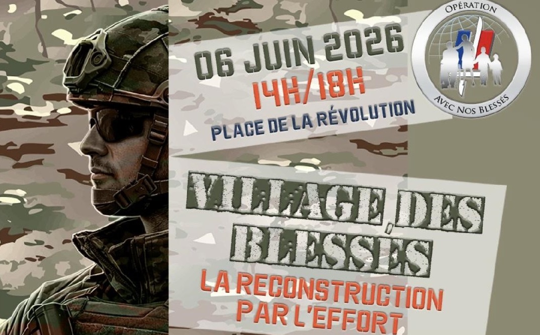 Village des blessés à Besançon (6 juin 2026 – de 14h à 18h)