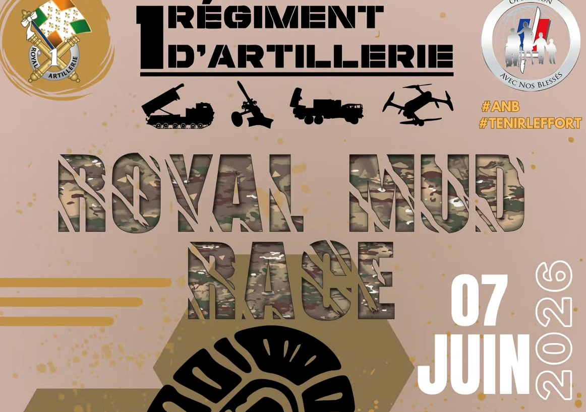 Royal Mud Race du 1er RA à Bourogne (7 juin 2026)