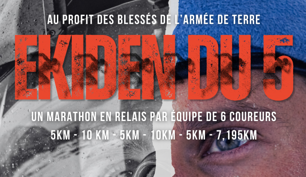 Ekiden du 5e RHC à Gelos (13 juin)