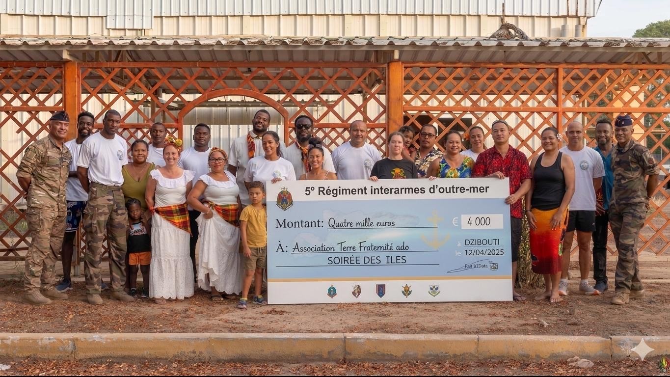 Soirée des îles aux Forces françaises stationnées à Djibouti (avril 2026)