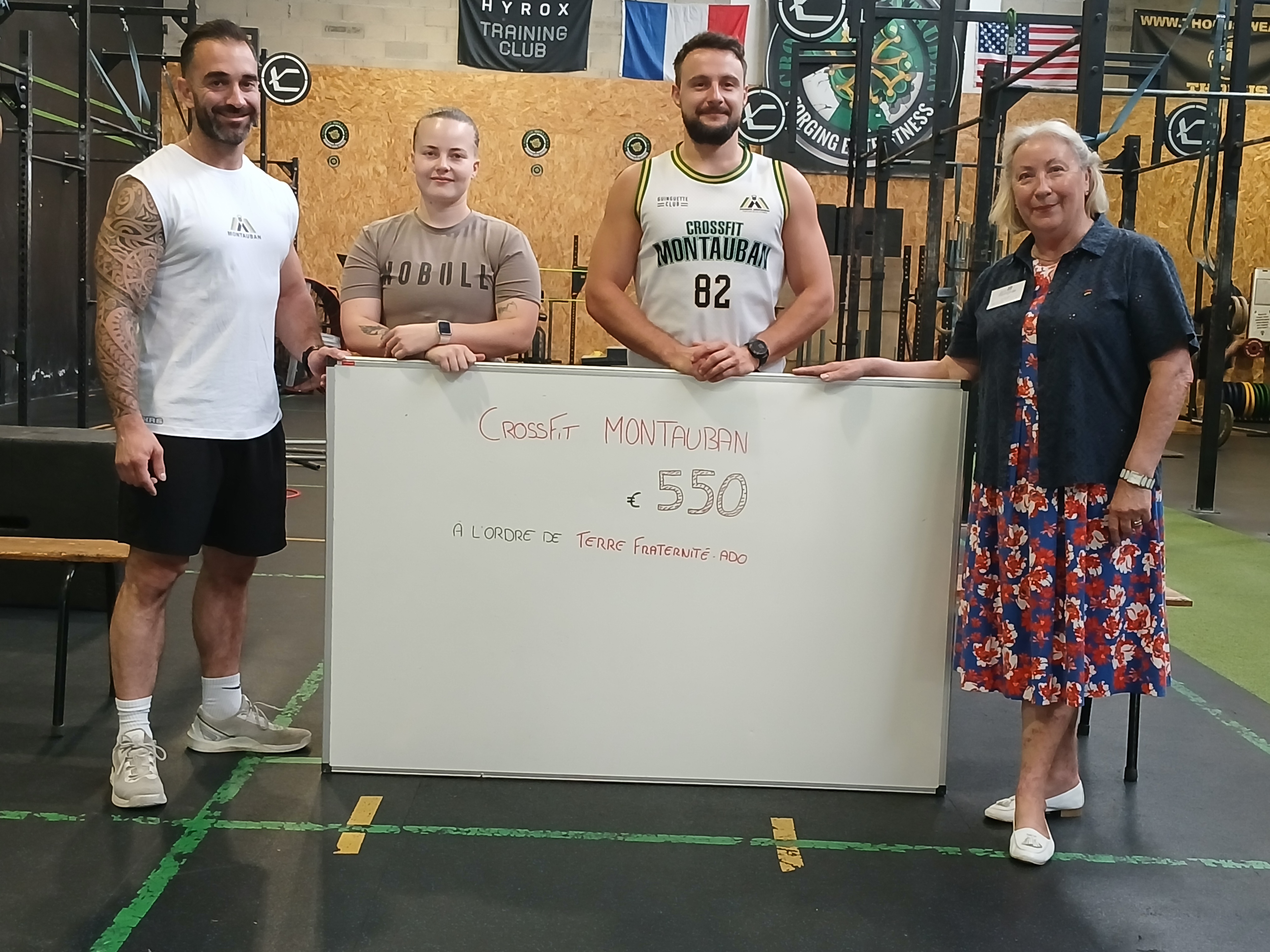 Merci à la salle de crossfit de Montauban (retour sur le 17 mai 2026)