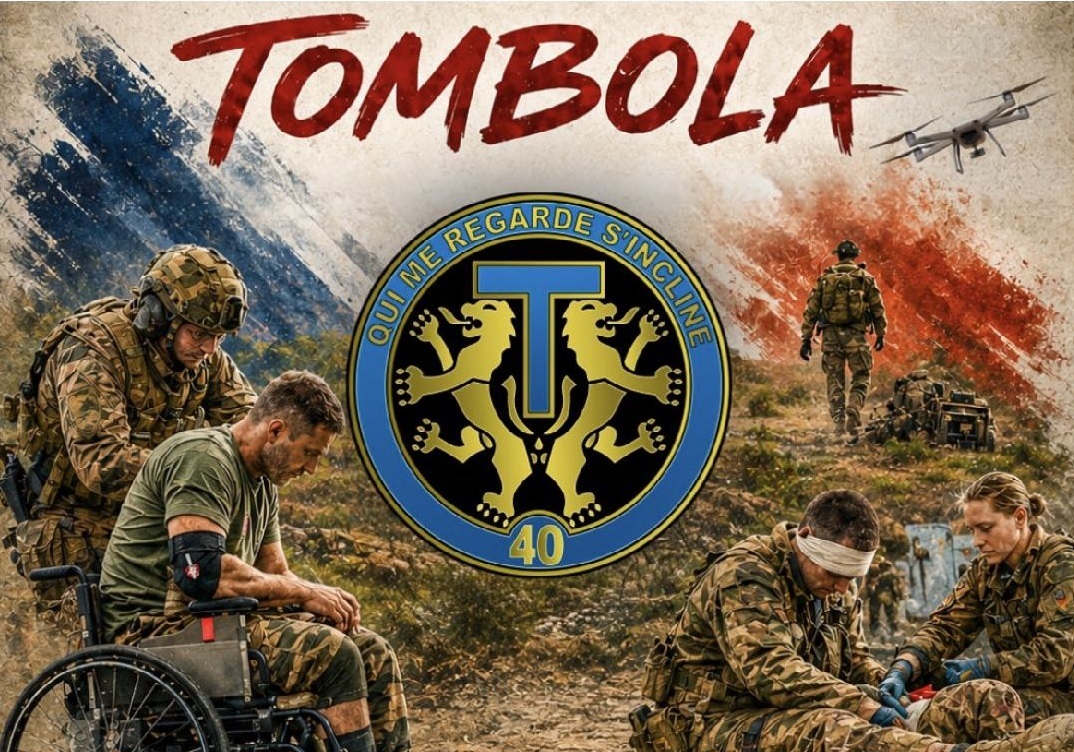 Tombola du 40e RT (tirage le 27 juin 2026)