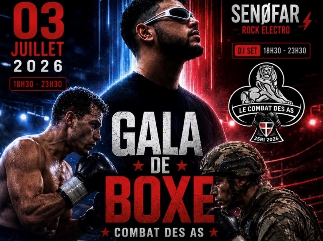 Gala de boxe du 35e RI (3 juillet de 18h30 à 23h30)