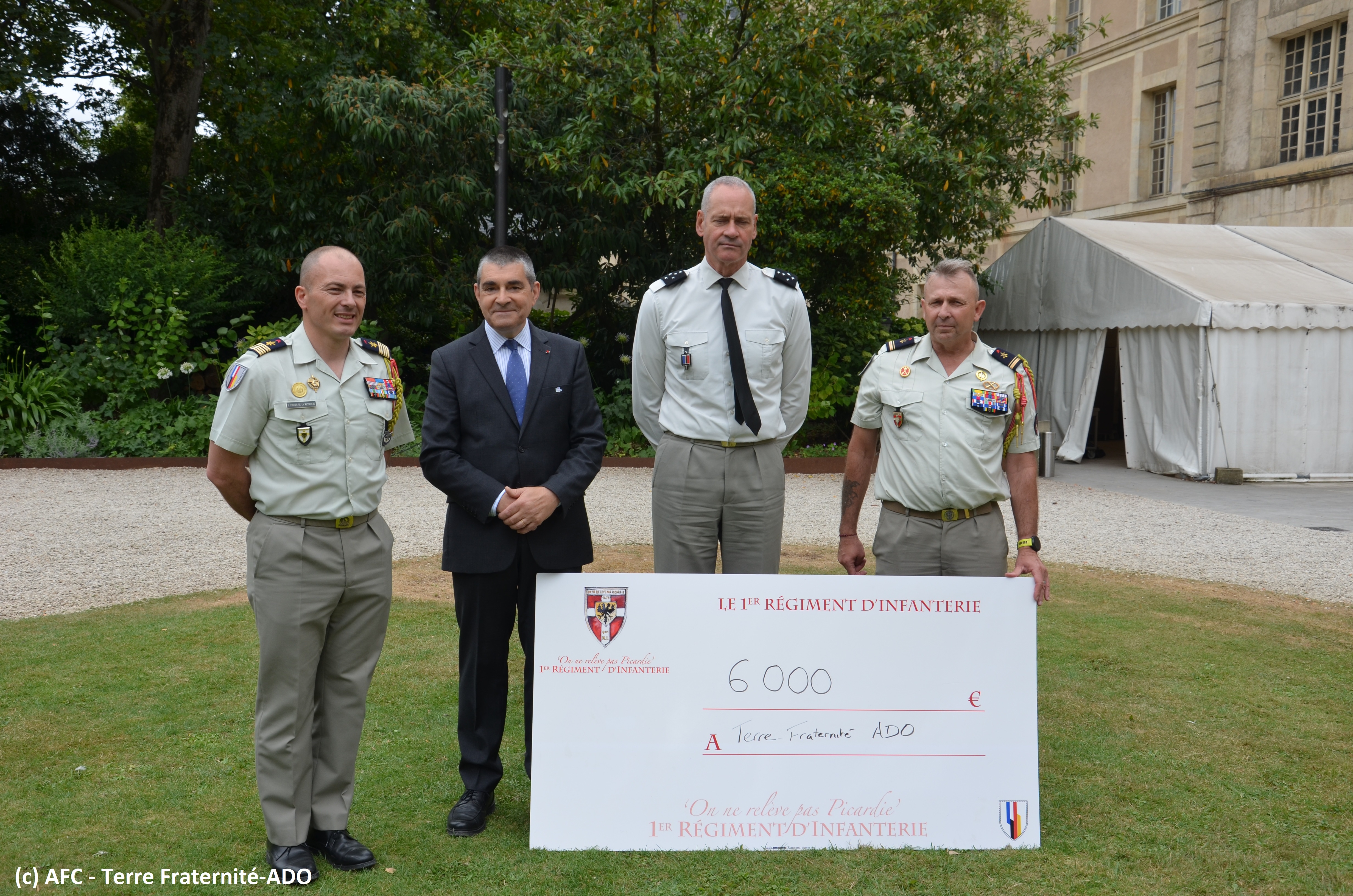 Grand merci au 1er régiment d&rsquo;infanterie (2 juillet 2026)