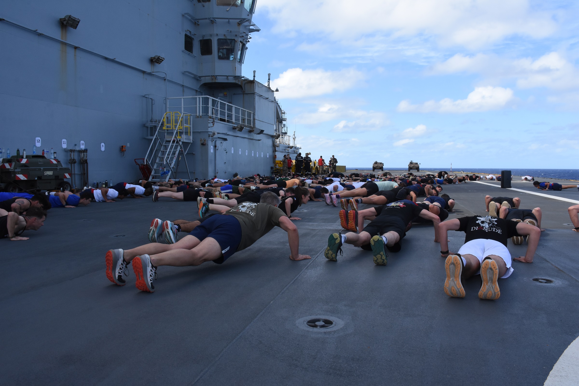 Un grand merci au groupement tactique Korrigan embarqué à bord du Dixmude (retour sur avril 2026)
